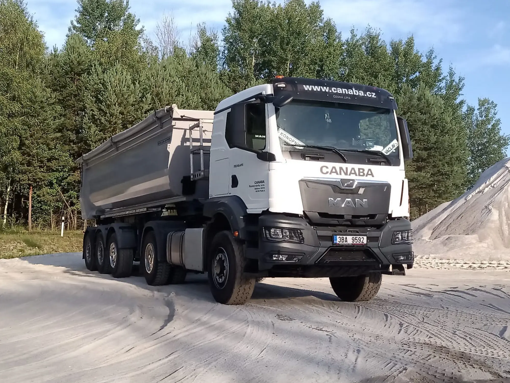 Návěsový sklápěč Meiller